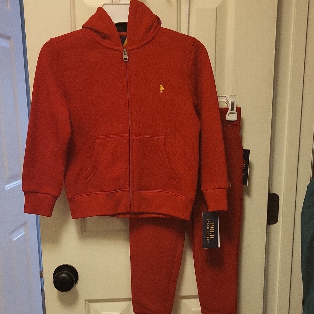 Polo Ralph Lauren Red Hoodie